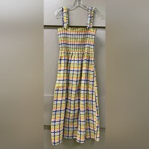 Multicolor Plaid Women's Dress